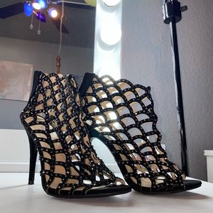 sparkly heels